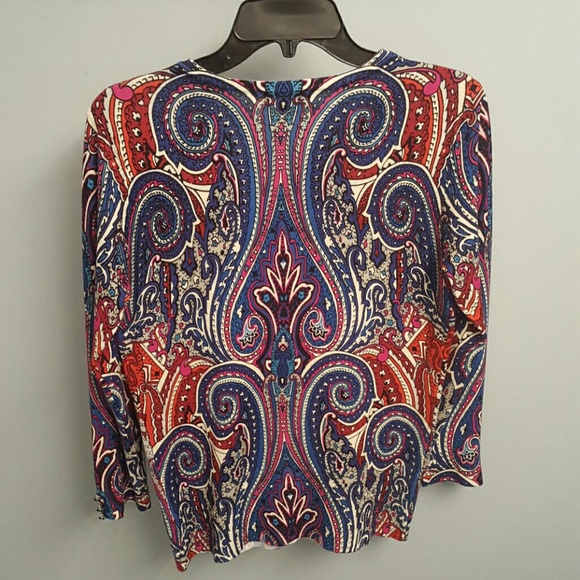 Premise Studio Print Cardigan in Size Medium - Picture 6 of 7